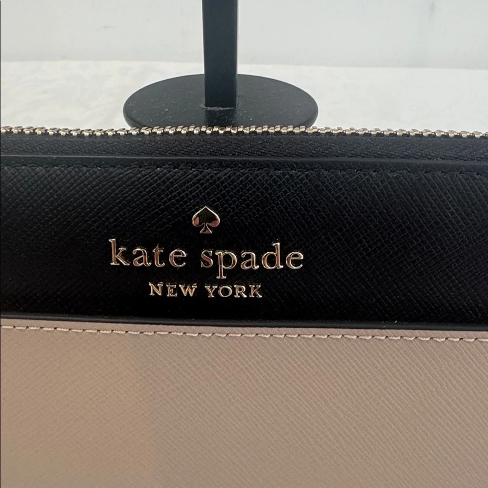 ♠️Kate Spade Black NY Staci Continental Wallet